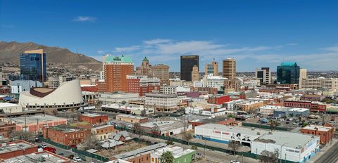 Skyline of El Paso.