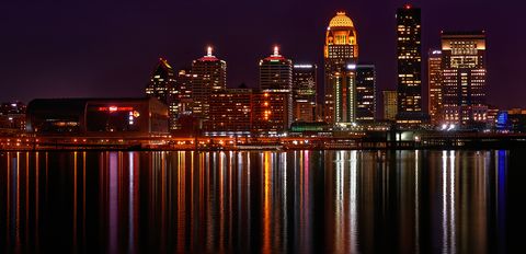 Skyline of Louisville.