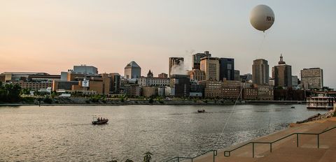 Skyline of Saint Paul.